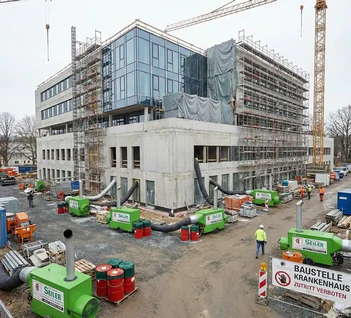 Klinikum Zwickau Großbaustelle
